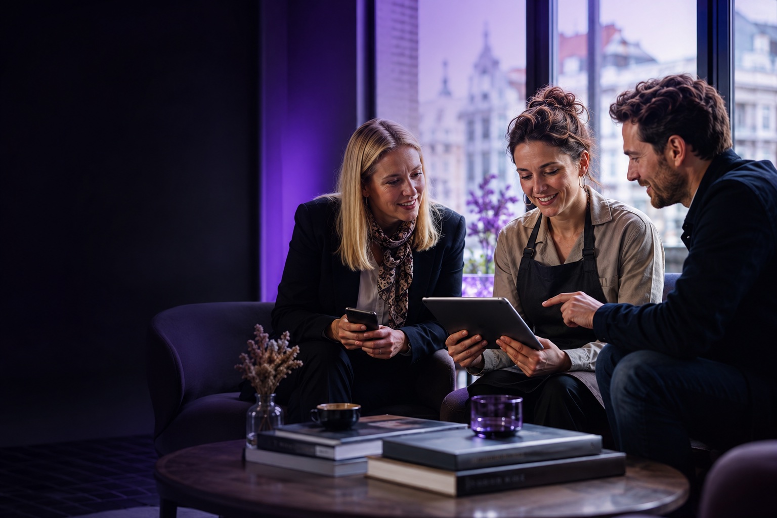 Local service and tourism partners working together on a shared digital platform
